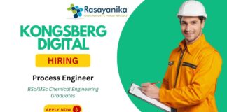 Process Engineer – Oil & Gas Simulation , Kongsberg Digital Career, Chemical engineering Jobs