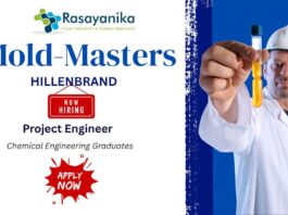 Project Engineer Job at Mold-Masters (Hillenbrand) ,Chemical Engineering Jobs