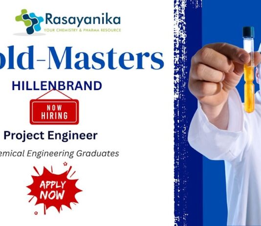 Project Engineer Job at Mold-Masters (Hillenbrand) ,Chemical Engineering Jobs