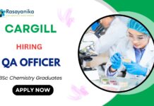 QA Officer Job at Cargill in Bengaluru –Food Safety Quality Technician Role