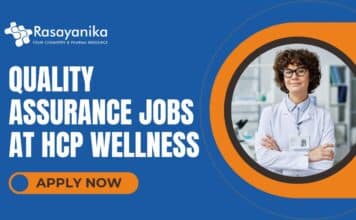 Quality Assurance Jobs at HCP Wellness Private Limited – Latest Chemistry Jobs in India – Apply Now Quality Assurance Jobs at HCP Wellness Private Limited - Latest Chemistry Jobs in India - Apply Now