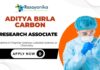 Research Associate Job at Birla Birla Carbon Careers in Panvel