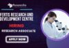 Research Associate Position Freshers Chemistry Job Hyderabad