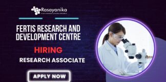 Research Associate Position Freshers Chemistry Job Hyderabad