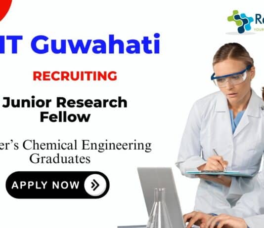 IIT Guwahati Recruitment-JRF | Chemical Engineering Job