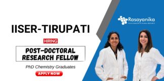 IISER Tirupati Recruitment 2025 | Apply Now for Postdoctoral Fellowship 