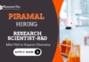 Research Scientist Position | Organic Chemistry Jobs-Piramal Careers