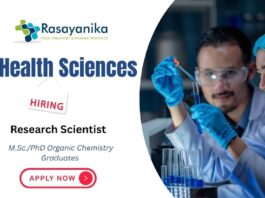Research Scientist -Senior Research Scientist – Process R&D ,Chemistry Department Jobs