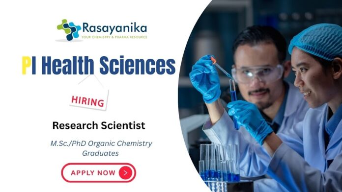 Research Scientist -Senior Research Scientist – Process R&D ,Chemistry Department Jobs