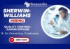 QC-Junior Officer Job in Bangalore – Sherwin-Williams is Hiring!