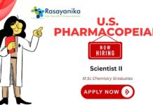 Scientist II – Reference Standard Laboratory (RSL) ,USP Hyderabad Hiring 2025 ,MSc Chemistry Jobs