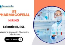 Scientist Position at USP Apply Now for the Chemistry Job