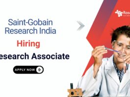 Freshers Chemistry Jobs at Saint-Gobain Research India | Research Associate Jobs