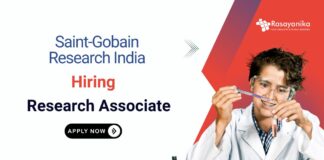 Freshers Chemistry Jobs at Saint-Gobain Research India | Research Associate Jobs