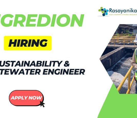 Ingredion Ahmedabad Jobs - Chemical Engineer can Apply Now