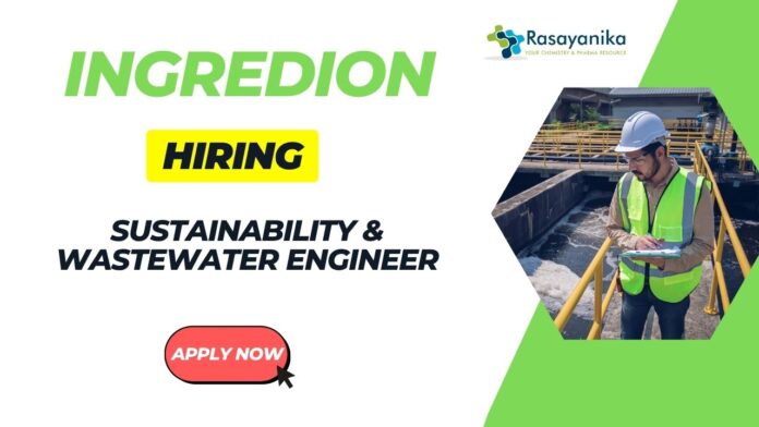 Ingredion Ahmedabad Jobs - Chemical Engineer can Apply Now
