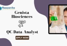 QC Analyst Jobs at Genista Biosciences | Apply Now