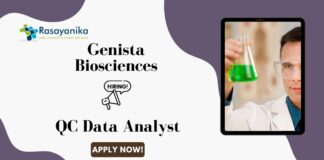 QC Analyst Jobs at Genista Biosciences | Apply Now