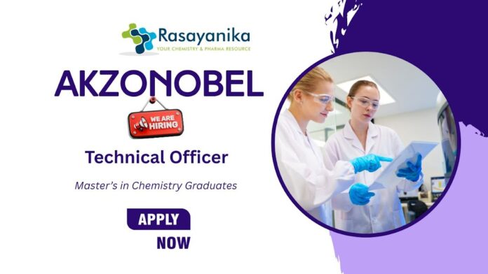 Technical Officer Job Role at AkzoNobel-AkzoNobel Careers