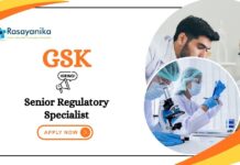 GSK Careers 2025 | MSc Chemistry Graduates Apply Now for Regulatory Affairs Specialist