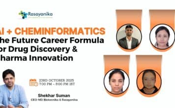 AI + Cheminformatics: The Future Career Formula for Drug Discovery & Pharma Innovation AI + Cheminformatics: The Future Career Formula for Drug Discovery & Pharma Innovation