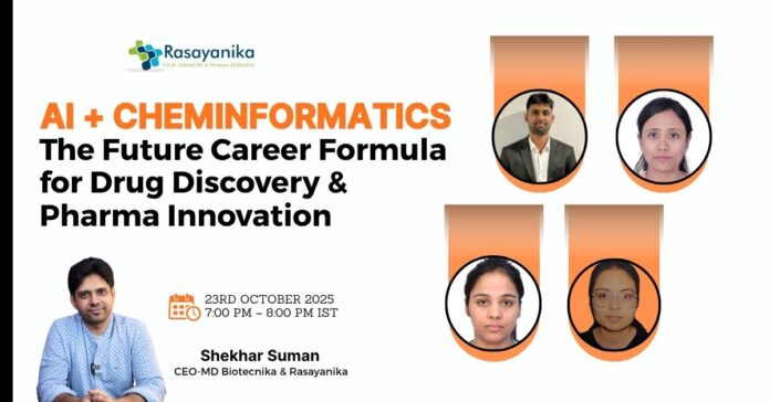 AI + Cheminformatics: The Future Career Formula for Drug Discovery & Pharma Innovation AI + Cheminformatics: The Future Career Formula for Drug Discovery & Pharma Innovation