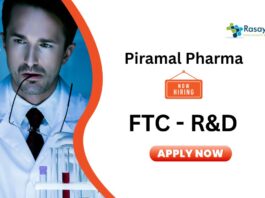 Chemistry Jobs at Piramal | R&D Jobs for Analytical Chemistry Graduates