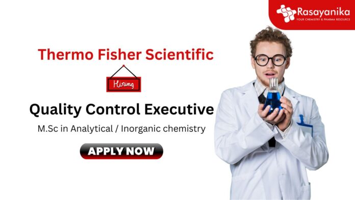 Quality Control Jobs at Thermo Fisher Scientific | Analytical Chemistry Jobs in Mumbai