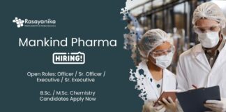 Mankind Pharma Jobs for Chemistry Graduates | Apply Now for QA Roles and Attend the Walk-in Drive 2025