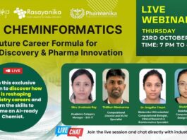 Cheminformatics FREE Webinar: Learn All About AI + Cheminformatics in Drug Discovery & Pharma
