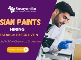 Research Executive Job in Mumbai| Chemistry R&D Job | Apply Now