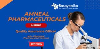 Join as QA Officer Job Role in Visakhapatnam's Leading Amneal Pharmaceuticals