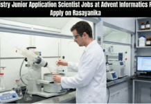 Computational Chemistry Jobs at Advent Informatics Pvt Ltd, Apply on Rasayanika