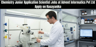 Computational Chemistry Jobs at Advent Informatics Pvt Ltd, Apply on Rasayanika