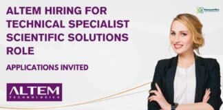 Altem Hiring | Chemistry & Chem Engg Jobs