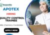 Apotex Careers Quality Control Trainee Chemistry Jobs in Bangalore
