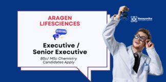 Executive Jobs at Aragen Lifesciences | Attend the Walk-In-Interview 