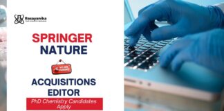 Springer Nature Career | PhD Chemistry Jobs as Acquisitions Editor, Apply Now