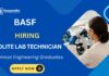 BASF India Careers: Zeolite Lab Technician | Chemical Engineers Apply Now