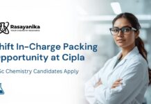 Chemistry Jobs at Cipla | BSc Graduates Apply Now