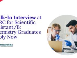 Scientist Jobs at BARC | BSc Chemistry Candidates Apply now