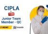 Freshers Jobs at Cipla | BSc Chemistry Candidates Apply Now