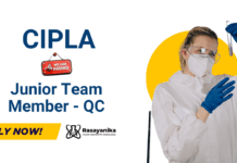 Freshers Jobs at Cipla | BSc Chemistry Candidates Apply Now