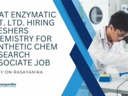 Freshers MSc Organic Chemistry Jobs at KCAT Enzymatic Pvt. Ltd.