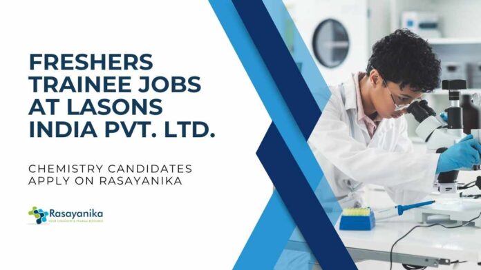 Freshers Chemistry Trainee Jobs Freshers Chemistry Trainee Jobs