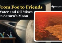 From Foe to Friends - Water and Oil Mixes on Saturn’s Moon