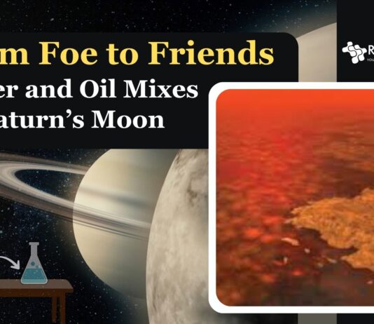 From Foe to Friends - Water and Oil Mixes on Saturn’s Moon