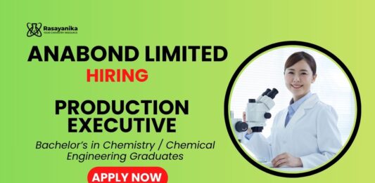 Freshers Jobs at Anabond Limited | Apply Now for Production Executive Role