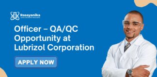 Quality Control Jobs at Lubrizol | Chemistry Candidates Apply Now