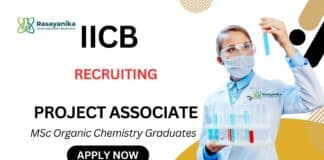CSIR-IICB Recruitment 2025 Project Associate Job 